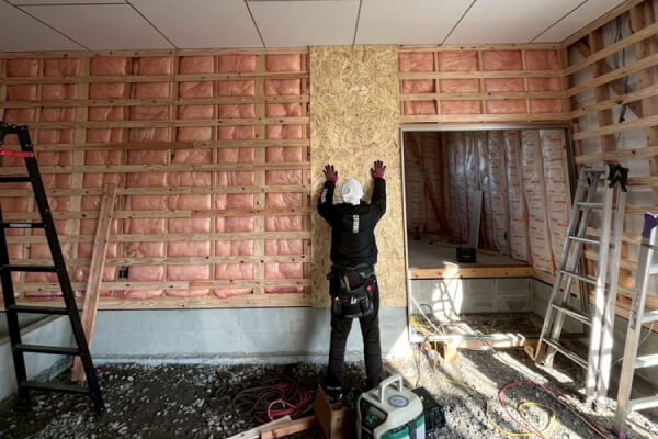 新築ガレージ工事③