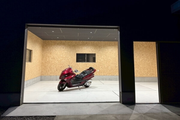 新築ガレージ工事⑧